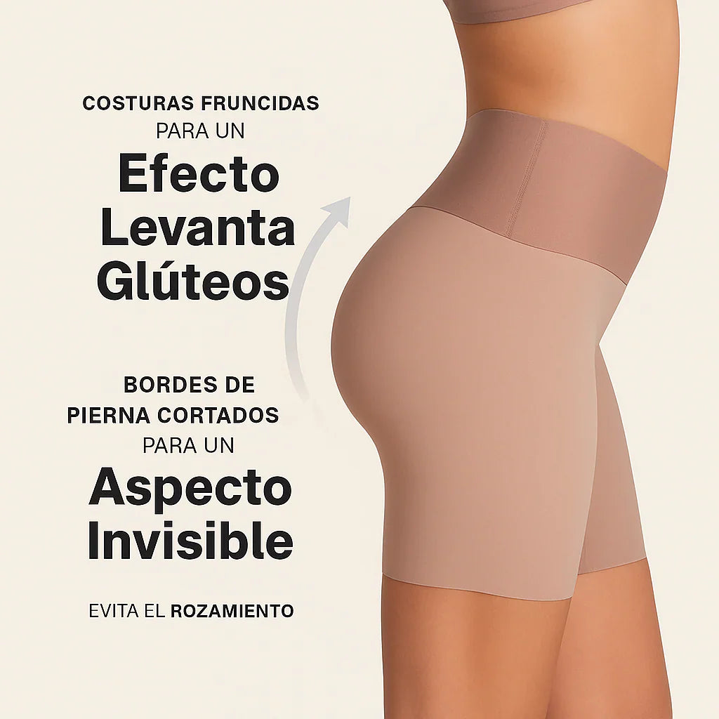 Compra 1 Faja Short invisible moldeador invisible y llévate 1 top deportivo negro exclusivo de BlomLane™