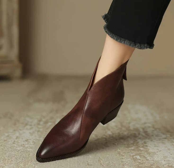 Compra 1 par de Botas Elegantes con Cremallera Trasera y llévate 1 Bolsa Exclusiva Premium BlomLane™