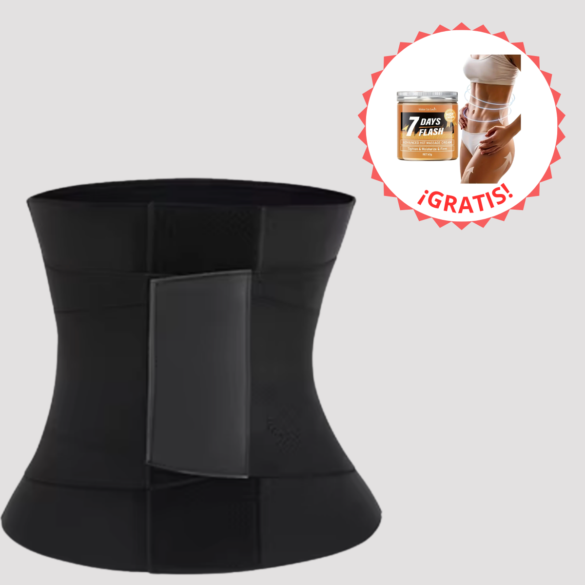 Compra 1 Faja Triple Cintura de Avispa Y Gana 1 Crema Reductora Exclusiva BlomLane™