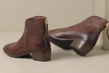 Compra 1 par de Botas Elegantes con Cremallera Trasera y llévate 1 Bolsa Exclusiva Premium BlomLane™