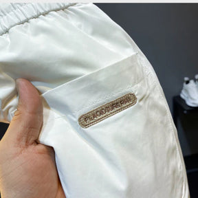 [Llevá 3 Pagá 2] Pantalón de Mujer Selina en Seda Color Hielo y Poliéster (¡Encanto para el Día a Día!)