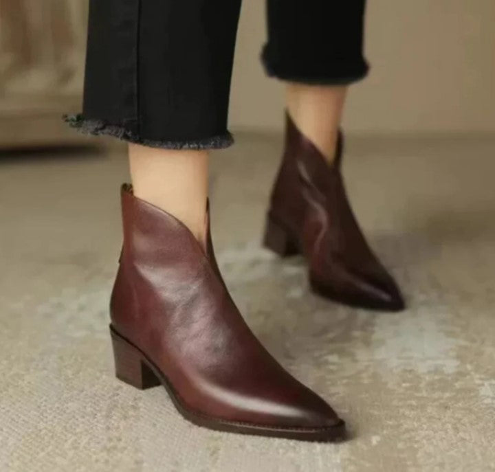 Compra 1 par de Botas Elegantes con Cremallera Trasera y llévate 1 Bolsa Exclusiva Premium BlomLane™