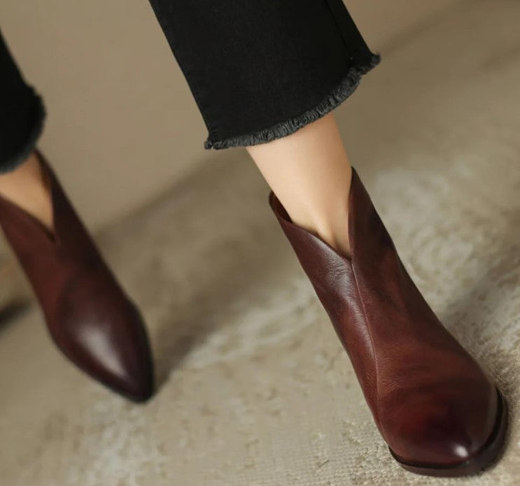 Compra 1 par de Botas Elegantes con Cremallera Trasera y llévate 1 Bolsa Exclusiva Premium BlomLane™