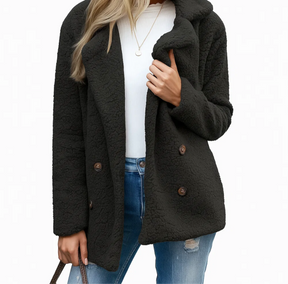 Compra 1 Chaqueta de Invierno Suelta y Linda con Botones y gana 1 bufanda exclusiva BlomLane™