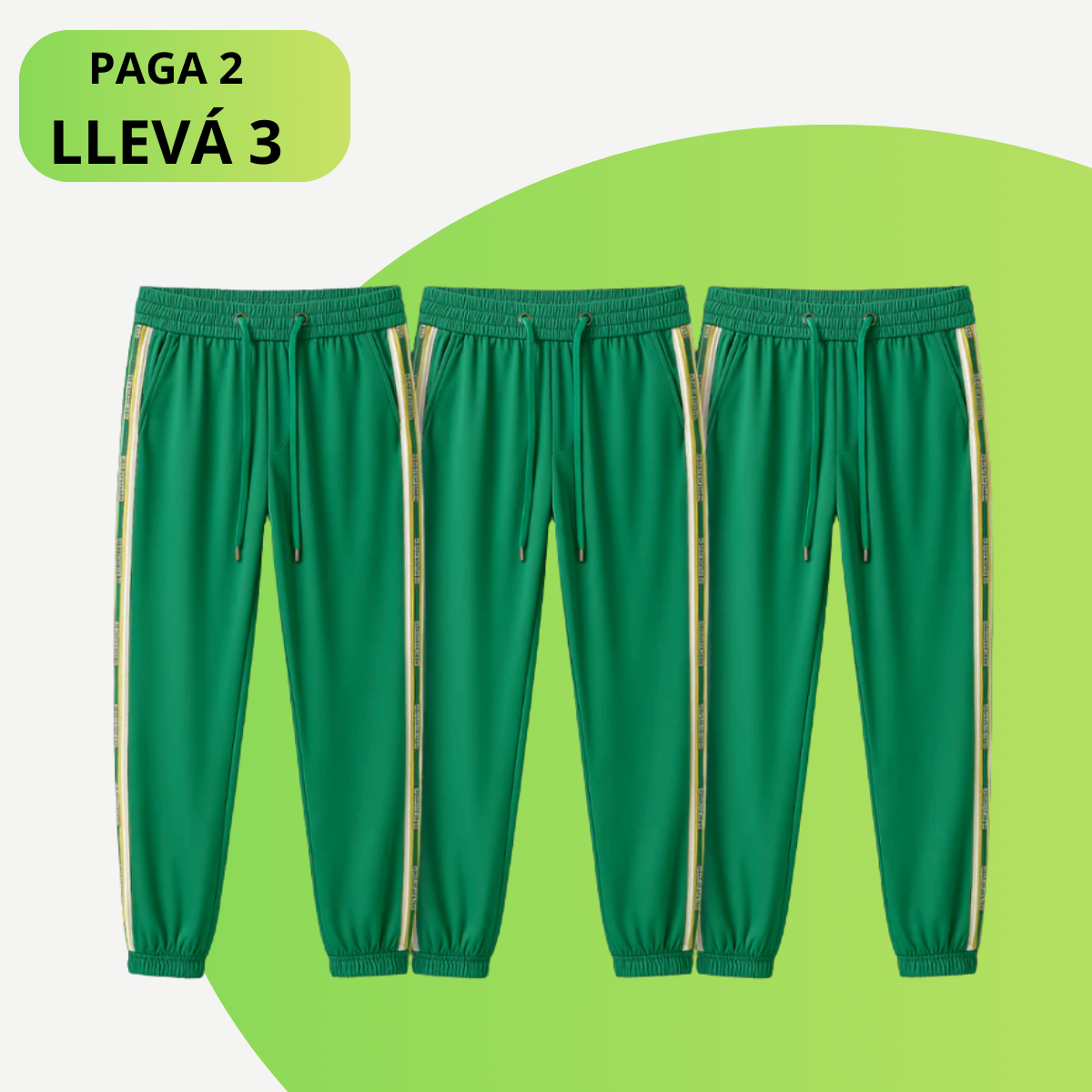 [Llevá 3 Pagá 2] Pantalón de Mujer Selina en Seda Color Hielo y Poliéster (¡Encanto para el Día a Día!)