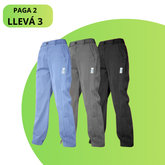 Pantalones Seda Fría + Poliéster - Llevate 3, pagá sólo 2