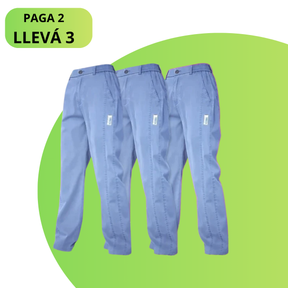 Pantalones Seda Fría + Poliéster - Llevate 3, pagá sólo 2