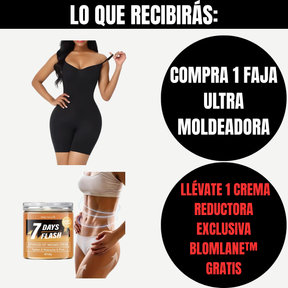 Compra 1 Faja Ultra Moldeadora Y Gana 1 Crema Reductora Exclusiva BlomLane™