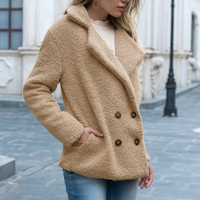 Compra 1 Chaqueta de Invierno Suelta y Linda con Botones y gana 1 bufanda exclusiva BlomLane™